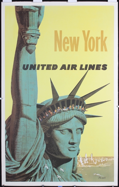 United Air Lines - New York by Stanley Galli, ca. 1960