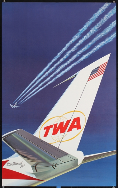 TWA - Star Stream Jet by Anonymous, ca. 1962