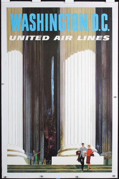 United Air Lines - Washington, D.C. by Anonymous, ca. 1960