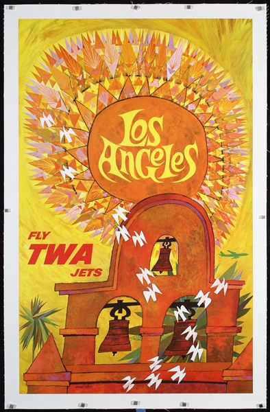TWA - Los Angeles by David Klein, ca. 1965