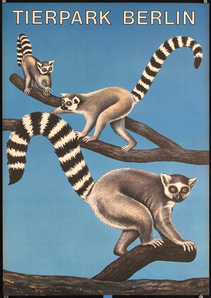 Tierpark Berlin (Lemur) by Soest, 1986