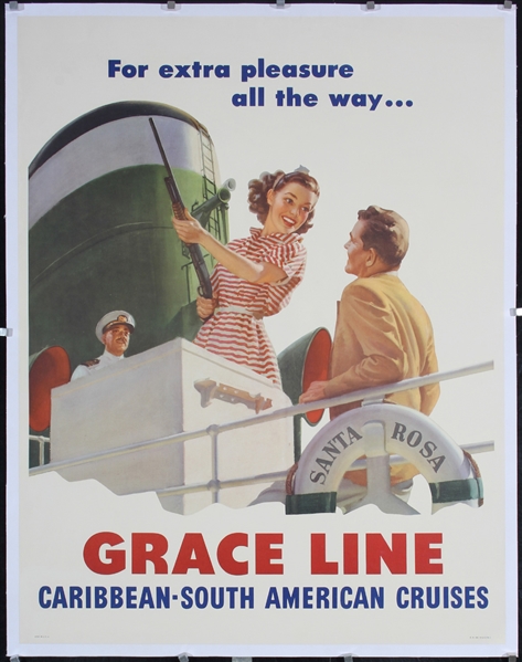 Grace Line - for extra pleasure by Anonymous, 1952