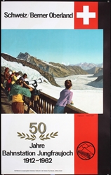 50 Jahre Bahnstation Jungfaujoch by Anonymous, 1962