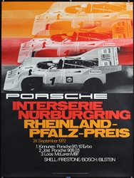 Porsche - Interserie Nürburgring by Strenger Studio, 1972