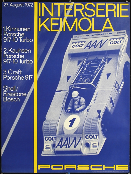 Porsche - Interserie Keimola by Strenger Studio, 1972