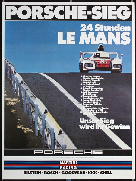 Porsche - Le Mans by Strenger Studio, 1976