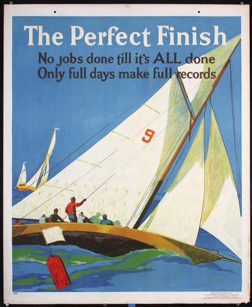 The Perfect Finish by Frank Beatty, 1929