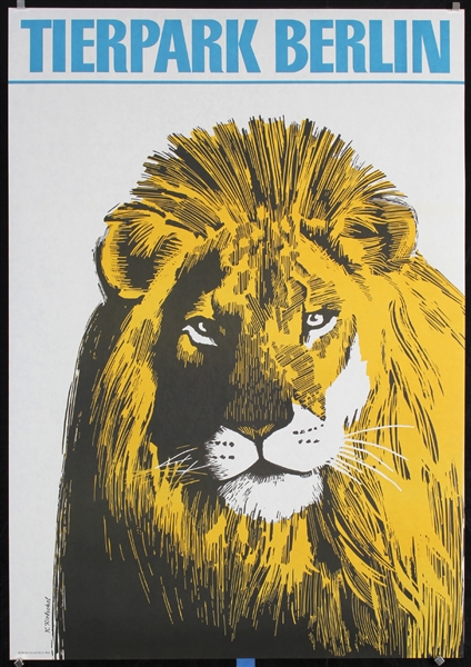 Tierpark Berlin (Lion) by Rietschel, 1970