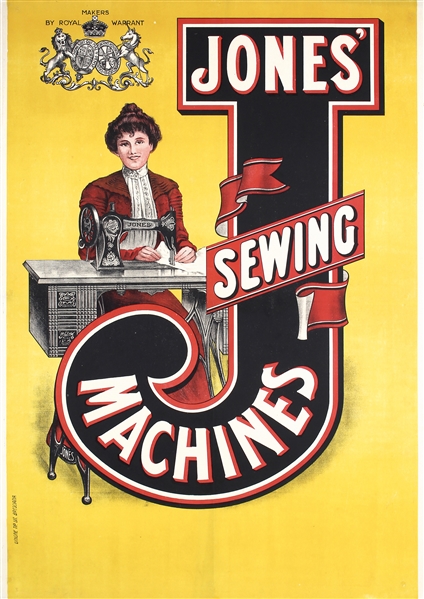 Jones Sewing Machines by Anonymous, ca. 1900