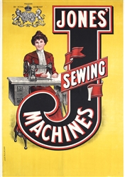 Jones Sewing Machines by Anonymous, ca. 1900
