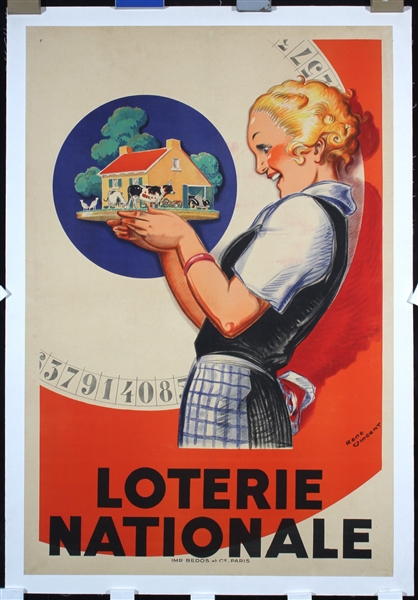 Loterie Nationale by Rene Vincent, ca. 1930