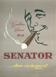 Senator - alleen om de geur al by Anonymous, ca. 1955