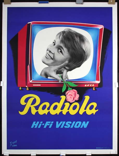 Radiola Hi-Fi Vision by Rene Ravo, ca. 1960
