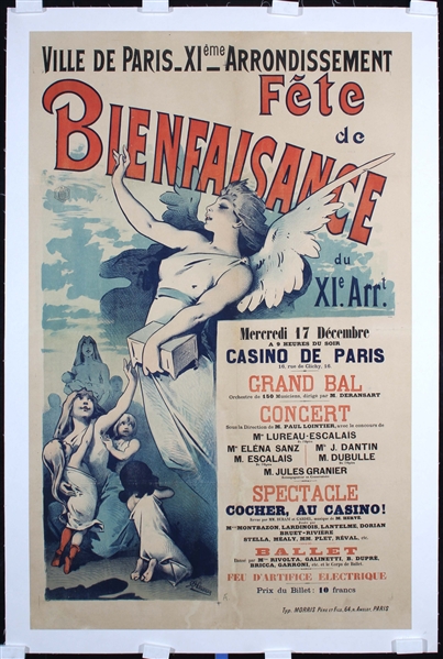 Fete de Bienfaisance by Alfred Choubrac, ca. 1890