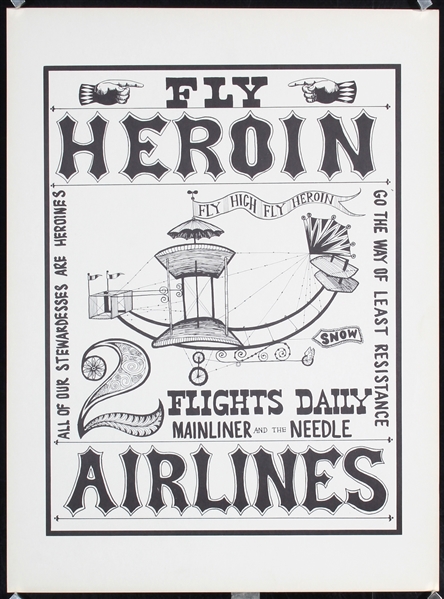 Heroin Airlines by Roland Crump, 1961