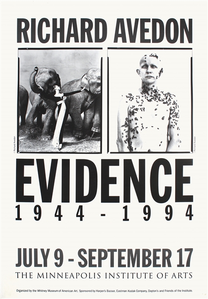 Evidence 1944-1994 - Richard Avedon by Richard Avedon, 1994