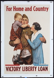 For Home and Country by Alfred Orr, 1918
