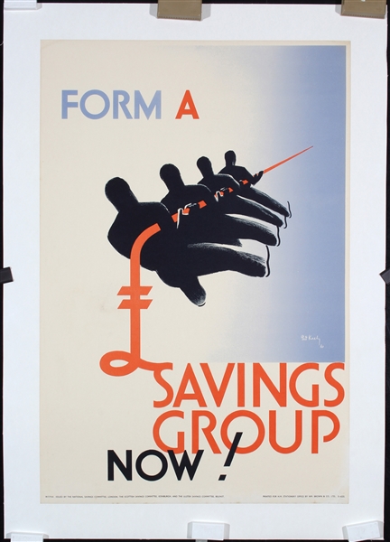 Form a Savings Group Now by Patrick Keely, 1940