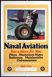 Naval Aviation has a place for you by McClelland Barclay, 1941
