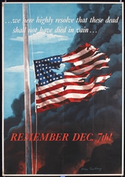 Remember Dec. 7th by Allen Saalburg, 1942