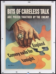 Bits of careless talk by Stevan Dohanos, 1943