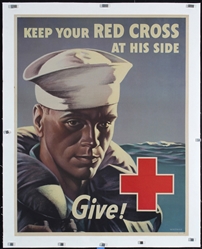Keep your Red Cross is at his side by Whitman, ca. 1944