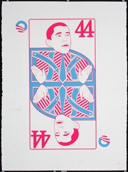 44 (Obama Playing Card) by Anonymous, ca. 2008