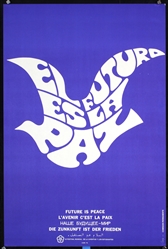 El Futura es la Paz - Future is Peace (Cuba) by Cevely, 1978
