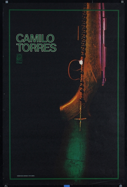 Camilo Torres (OSPAAAL) by Rafael Enriquez, 1981