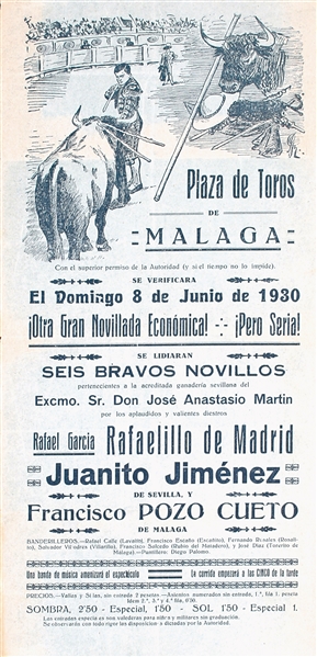 Plaza de Toros - Malaga by Anonymous, 1930