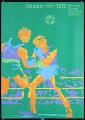 München (Olympic Games - Boxing) by Otl Aicher, 1972