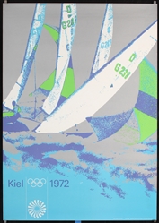 Olympic Games Kiel (Sailing) by Otl Aicher, 1972