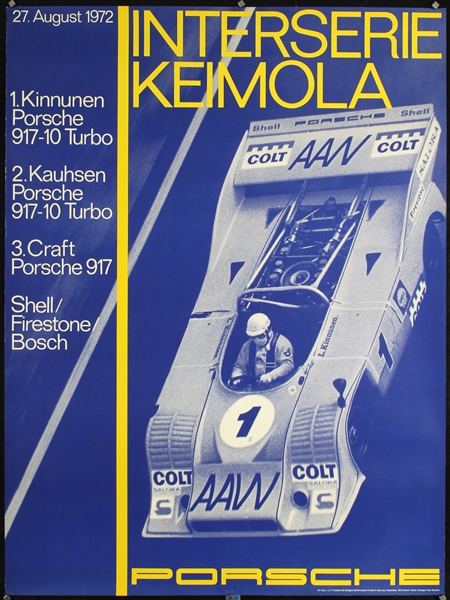 Porsche - Interserie Keimola by Strenger Studio, 1972