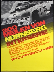 Porsche - 200 Meilen von Nürnberg Interserie by Strenger Studio, 1972