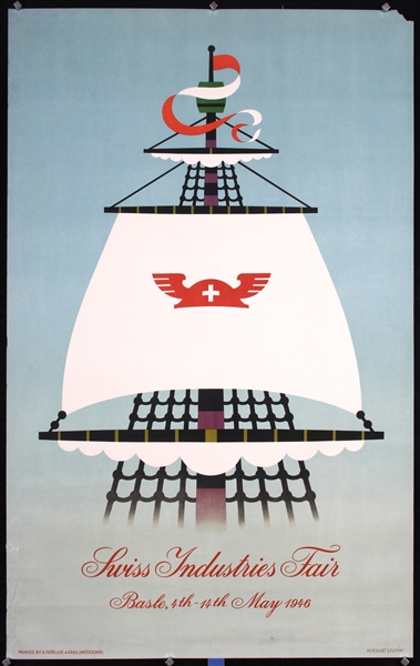 Swiss Industries Fair by Herbert Leupin, 1946