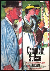 Comptoir Suisse - Lausanne by Pierre Monnerat, 1948