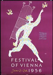Festival of Vienna (Mozart) by Monogr.  WB, 1956