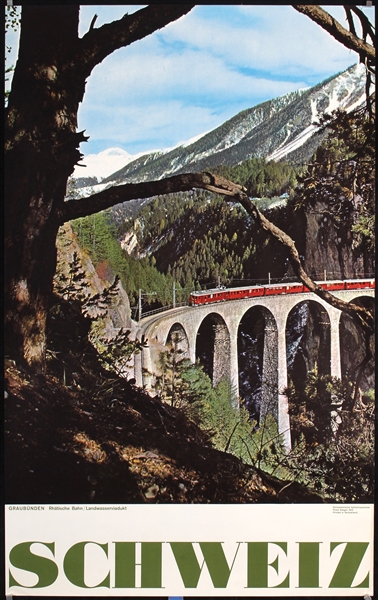 Schweiz (Graubünden) by Philipp Giegel, 1961