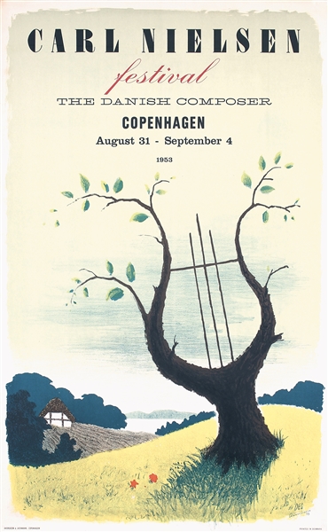 Carl Nielsen Festival - Copenhagen by Des Asmussen, 1953