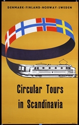 Circular Tours in Scandinavia by Billy Good, 1958