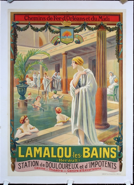 Lamalou-Les-Bains by Jose Belon, ca. 1905