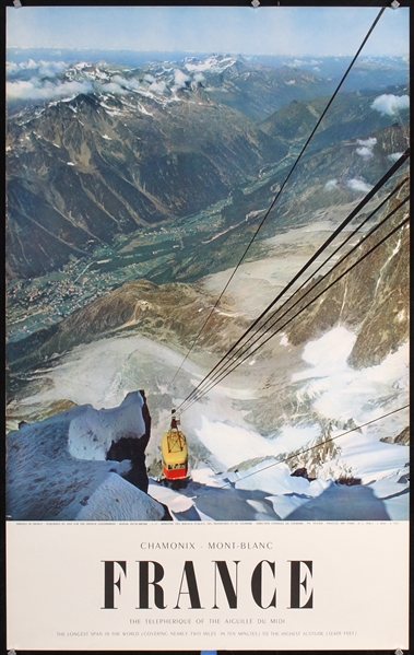 France - Chamonix by Viguier (Photo), 1956