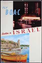 BOAC - Israel by Anonymous, ca. 1960