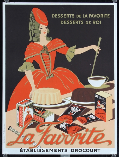 La Favorite - Desserts de Roi by Anonymous, ca. 1930
