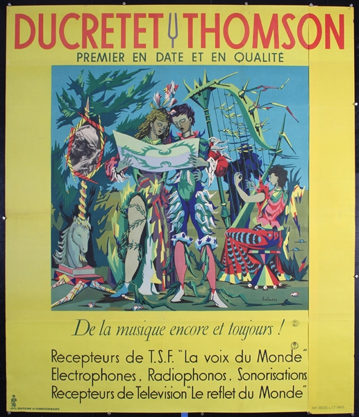 Ducretet-Thomson - De la musique encore by Coutaud, 1948