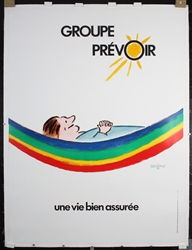 Groupe Prevoir (Rainbow Hammock) by Raymond Savignac, 1984
