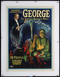 George - The Supreme Master of Magic - 18 People by Anonymous, ca. 1926