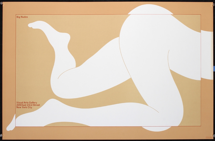 Big Nudes - Visual Art Gallery by Milton Glaser, 1967