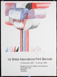1st British International Print Biennale by David Hockney, 1968