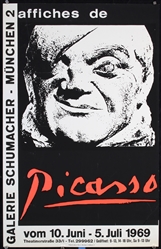 Affiches de Picasso - Galerie Schumacher by Anonymous, 1969